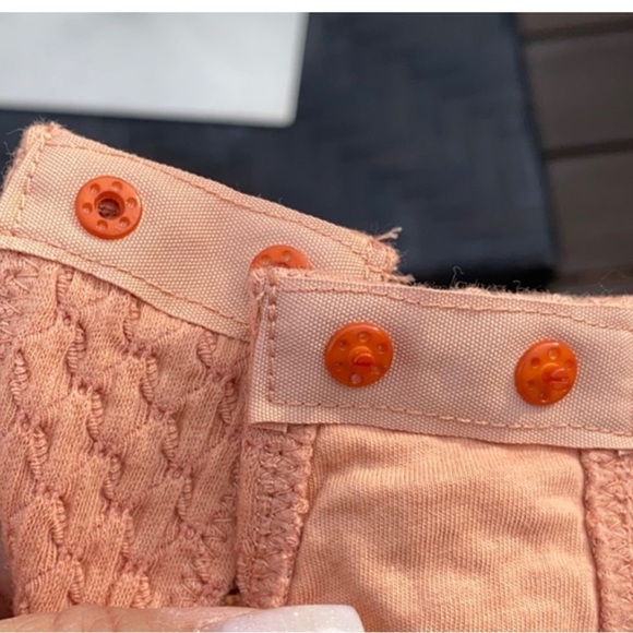 Free People Intimately Bodysuit Peach/Light Coral XS - Picture 6 of 10